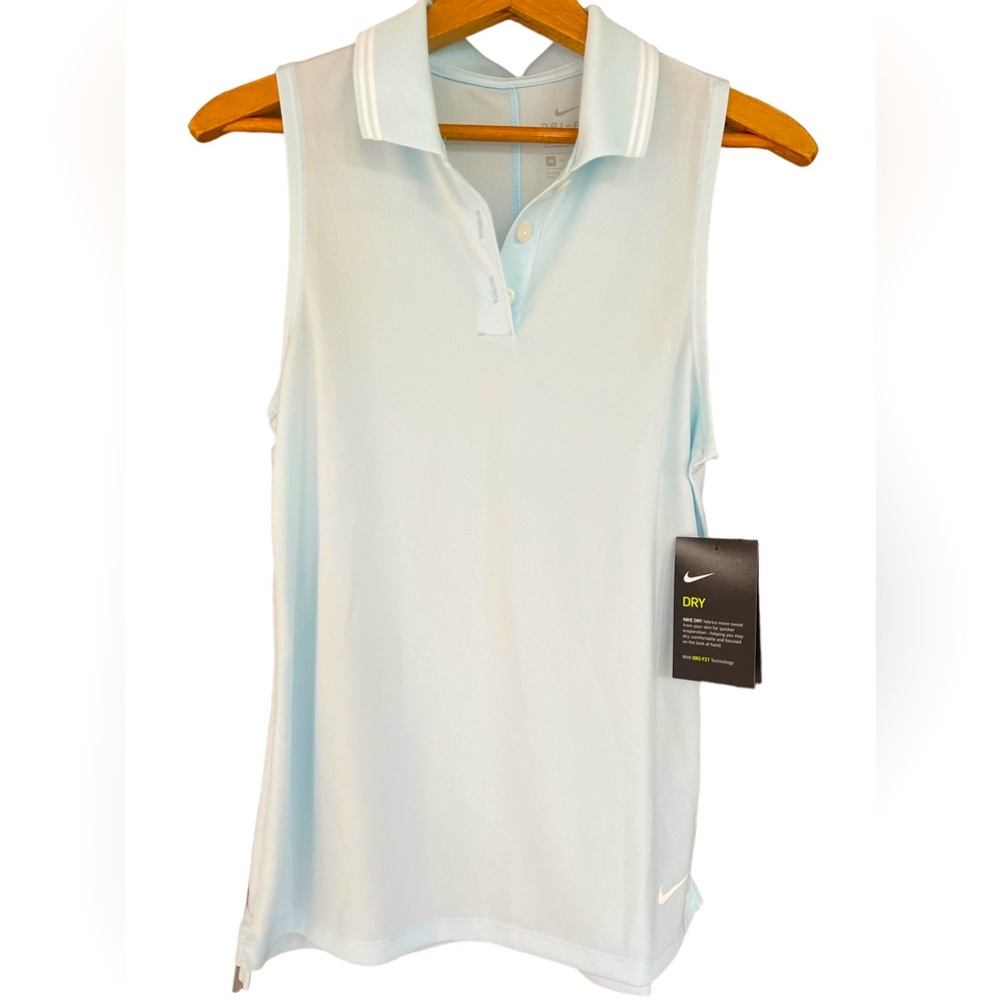 Nike Light Blue Sleeveless Top